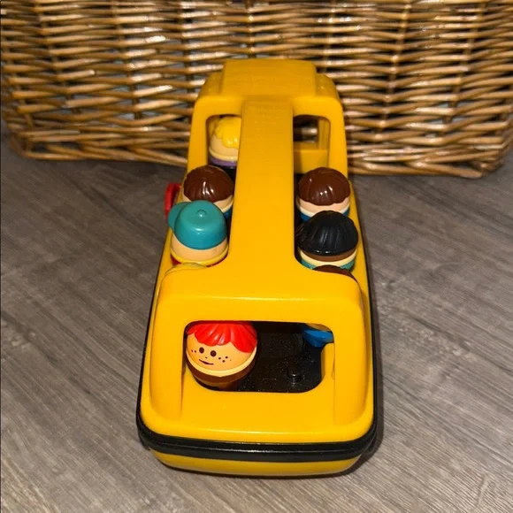 Vintage Little Tikes School Bus & 8 Toddle Tots Children's Toy Play Lot Set - Picture 4 of 10